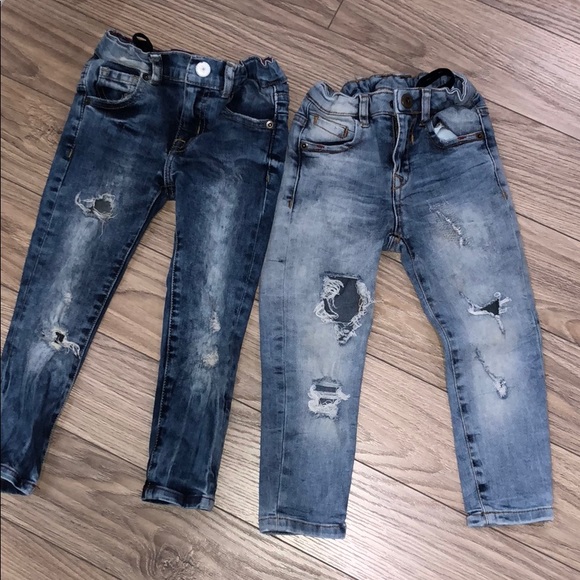 boys distressed jeans